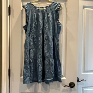 Cute Denim Old Navy Easy Comfortable Summer Fun Dress